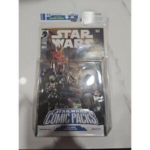2008 Star Wars Comic Packs Commander Faie & Quinlan Vos Figures # 82 Comic -NEW